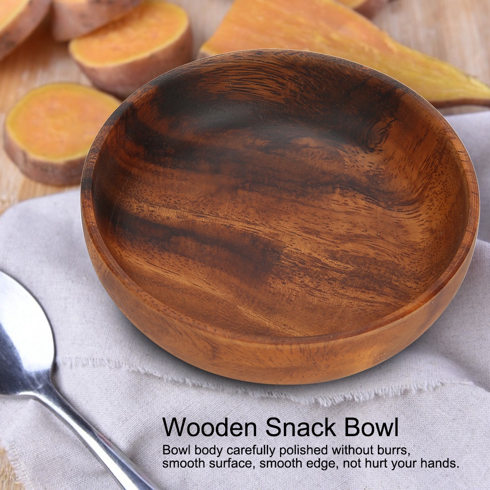 Home Cooking Recipes - Tazones de Madera para Servir, Plato