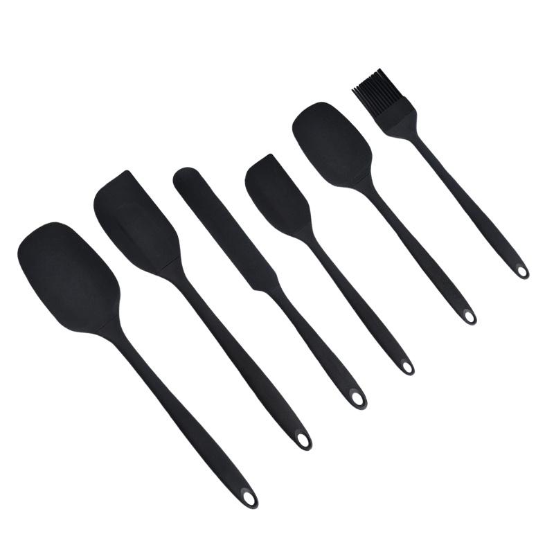 Home Cooking Cookbook - Juego de 6 espátulas de silicona