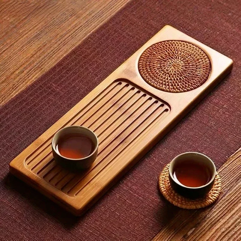 Bandeja de Té de Bambú Dry Bre - Home Cooking Recipes reseña y precio