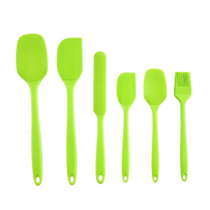 Juego de 6 espátulas de silico - Home Cooking Cookbook reseña y precio